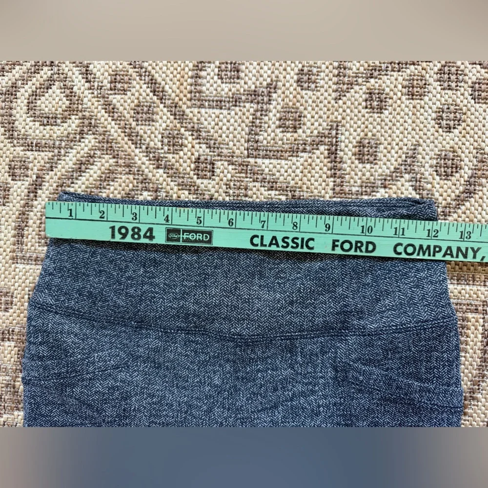 Athleta Herringbone Metro High Waisted Leggings Sz Small Heather Gray Pockets - Picture 13 of 15